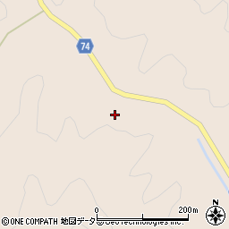 愛知県豊根村（北設楽郡）三沢（下折金）周辺の地図