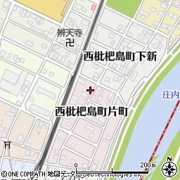 愛知県清須市西枇杷島町片町97-1周辺の地図