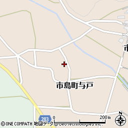 兵庫県丹波市市島町与戸1127周辺の地図