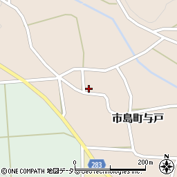 兵庫県丹波市市島町与戸1120周辺の地図