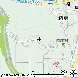 静岡県富士宮市内房3448-1周辺の地図