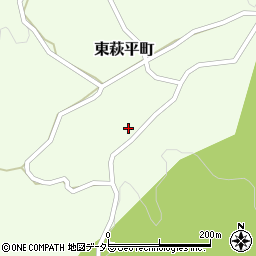 愛知県豊田市東萩平町大洞周辺の地図