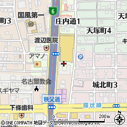 愛知県名古屋市西区西志賀町周辺の地図