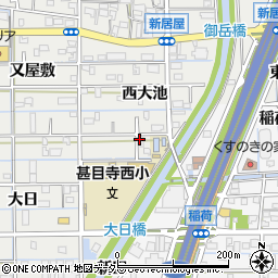 甚目寺卓球会館周辺の地図