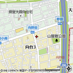 愛知県名古屋市守山区向台3丁目1101周辺の地図