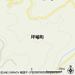 愛知県豊田市坪崎町周辺の地図