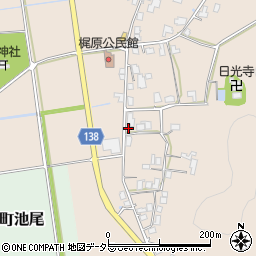 兵庫県丹波市市島町梶原337周辺の地図