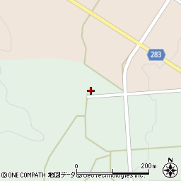 兵庫県丹波市市島町白毫寺582周辺の地図