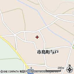 兵庫県丹波市市島町与戸1105周辺の地図