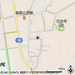 兵庫県丹波市市島町梶原343周辺の地図