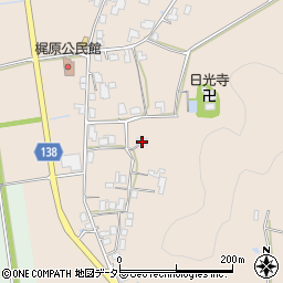 兵庫県丹波市市島町梶原345周辺の地図