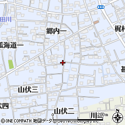 愛知県あま市西今宿郷内一130周辺の地図