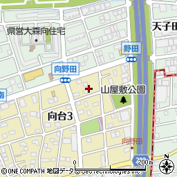 愛知県名古屋市守山区向台3丁目1105周辺の地図