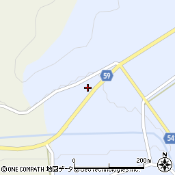 兵庫県丹波市市島町北奥438周辺の地図