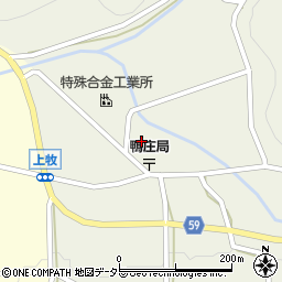 兵庫県丹波市市島町上牧715周辺の地図