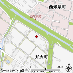 鈴一物産株式会社　本社周辺の地図