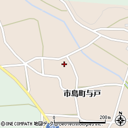 兵庫県丹波市市島町与戸1103周辺の地図