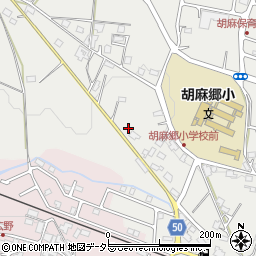 京都府南丹市日吉町胡麻赤坂周辺の地図
