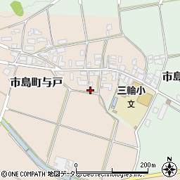 兵庫県丹波市市島町与戸334周辺の地図