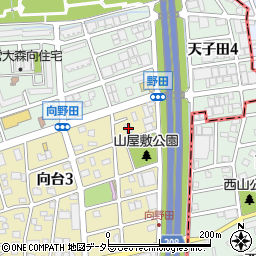 愛知県名古屋市守山区向台3丁目2111周辺の地図