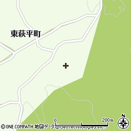 愛知県豊田市東萩平町大平周辺の地図