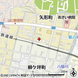 愛知県瀬戸市矢形町92周辺の地図