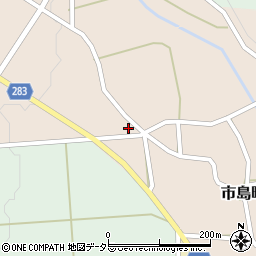 兵庫県丹波市市島町与戸2385周辺の地図