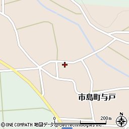 兵庫県丹波市市島町与戸1108周辺の地図