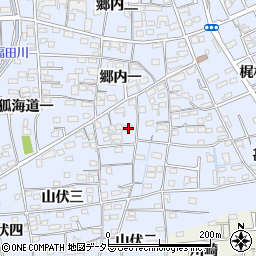 愛知県あま市西今宿郷内一8周辺の地図
