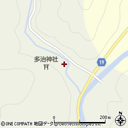 京都府南丹市日吉町田原（宮ノ前）周辺の地図