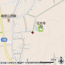 兵庫県丹波市市島町梶原355-1周辺の地図