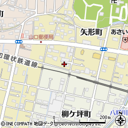 愛知県瀬戸市矢形町86周辺の地図