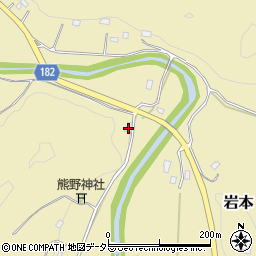 千葉県富津市岩本543周辺の地図