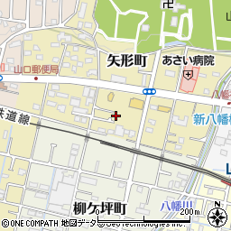 愛知県瀬戸市矢形町92-6周辺の地図