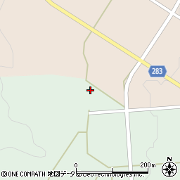 兵庫県丹波市市島町白毫寺297周辺の地図