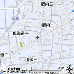 愛知県あま市西今宿郷内一71周辺の地図