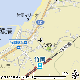 千葉県富津市萩生602周辺の地図