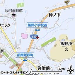 東京自動車周辺の地図