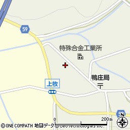 兵庫県丹波市市島町上牧671周辺の地図
