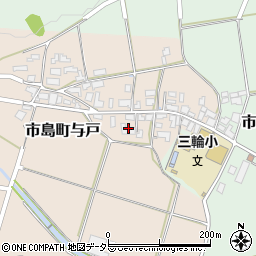 兵庫県丹波市市島町与戸338周辺の地図