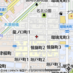 愛知県名古屋市北区龍ノ口町2丁目3周辺の地図