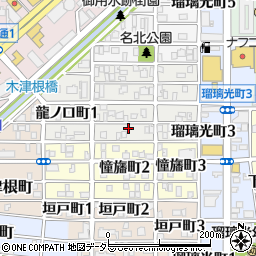 愛知県名古屋市北区龍ノ口町2丁目4周辺の地図