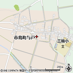 兵庫県丹波市市島町与戸346周辺の地図