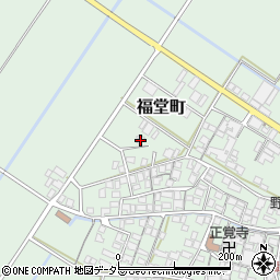 滋賀県東近江市福堂町1371周辺の地図