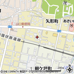 愛知県瀬戸市矢形町83周辺の地図