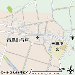 兵庫県丹波市市島町与戸339周辺の地図