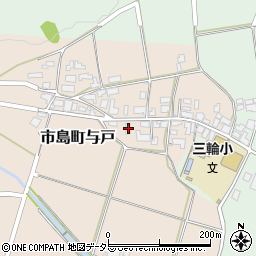 兵庫県丹波市市島町与戸343周辺の地図