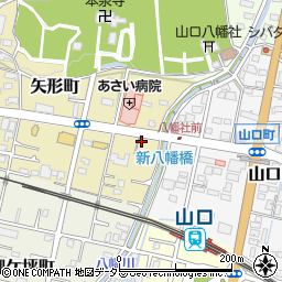 愛知県瀬戸市矢形町184周辺の地図