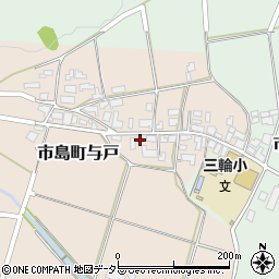 兵庫県丹波市市島町与戸340周辺の地図