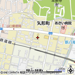 愛知県瀬戸市矢形町93周辺の地図